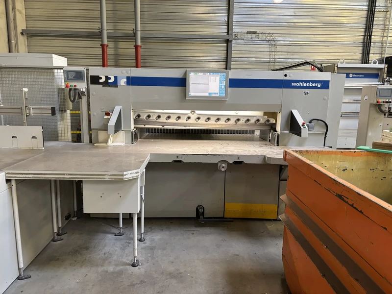Ligne de coupe BAUMANN WOHLENBERG 168